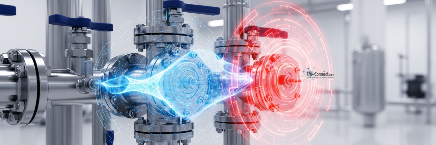 Druckentlastung und Not-Abschaltung im Druckluftsystem des Facility Management