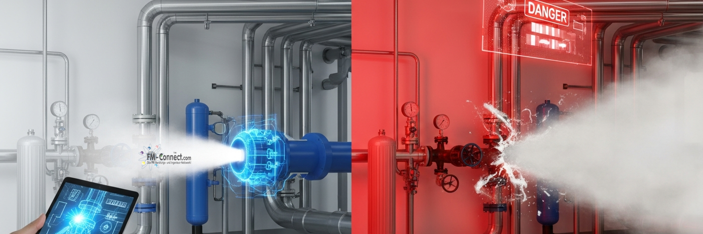 Unterscheidung zwischen Störung und Notfall im Druckluftsystem