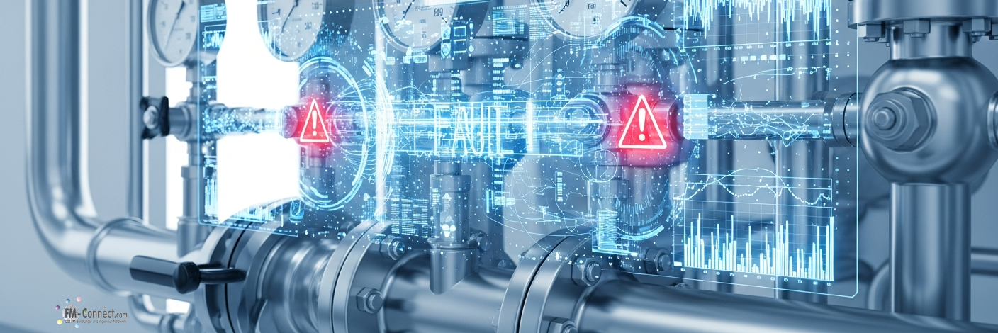 Druckanzeigen und Störmeldungen im Druckluftsystem