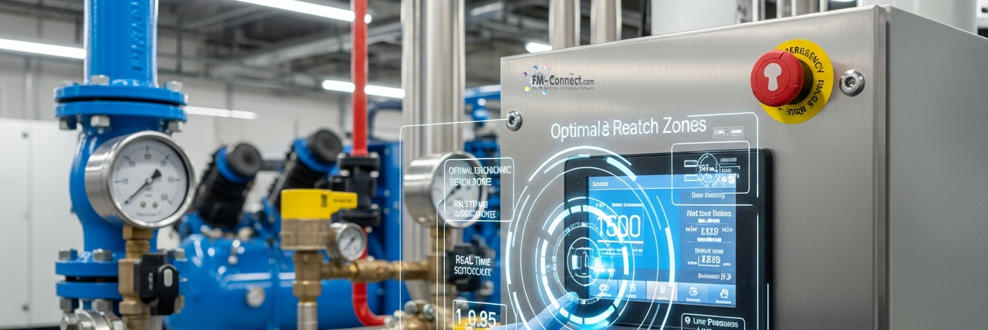 Ergonomisch und sicher zugängliche Bedienelemente