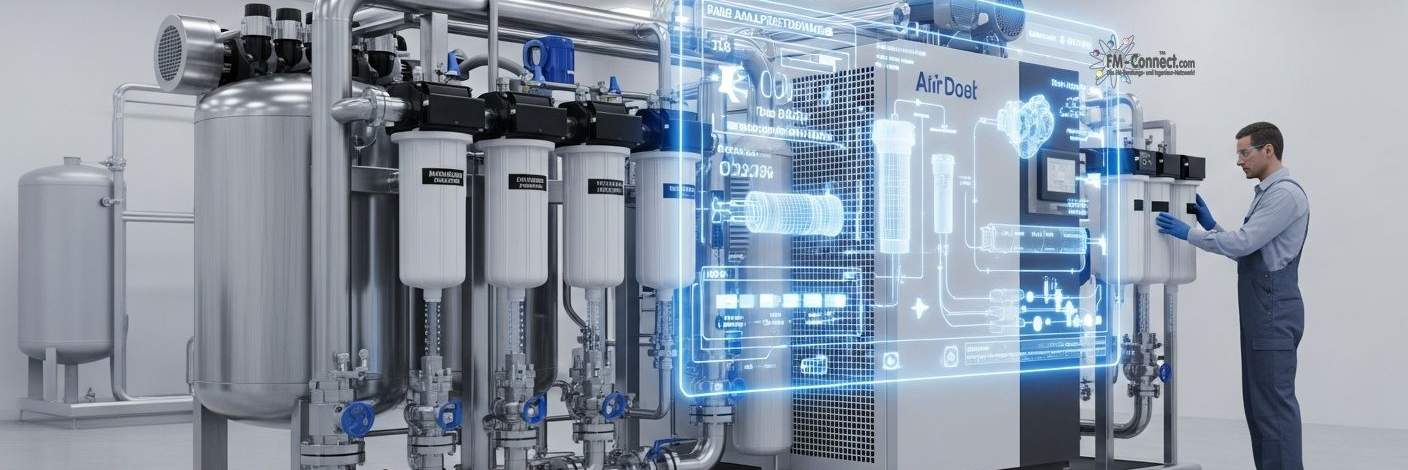 Trocknung und Filtration zur Sicherstellung der Luftqualität im Druckluftsystem